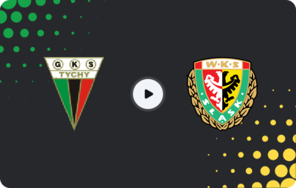 Where to watch Tychy 71 — Slask Wroclaw, 1 Liga, 14.03.2026