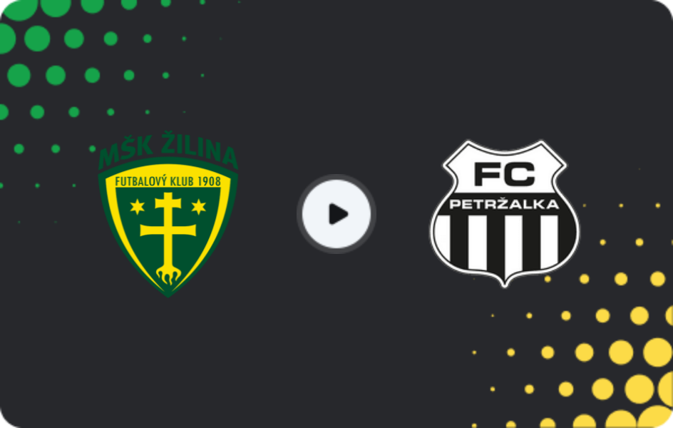 Where to watch Žilina II — Petržalka, 2. Liga, 15.03.2026