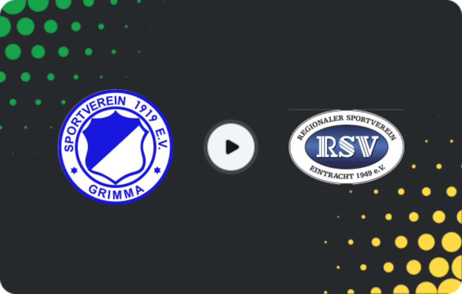 Where to watch FC Grimma — RSV Eintracht, NOFV-Oberliga Süd, 15.03.2026
