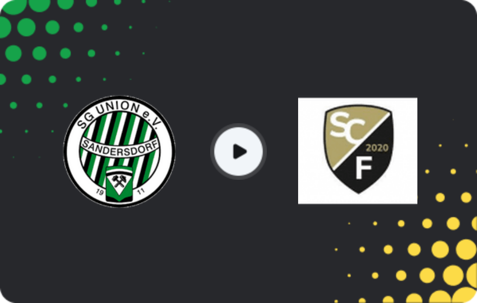 Where to watch Union Sandersdorf — SC Freital, NOFV-Oberliga Süd, 15.03.2026