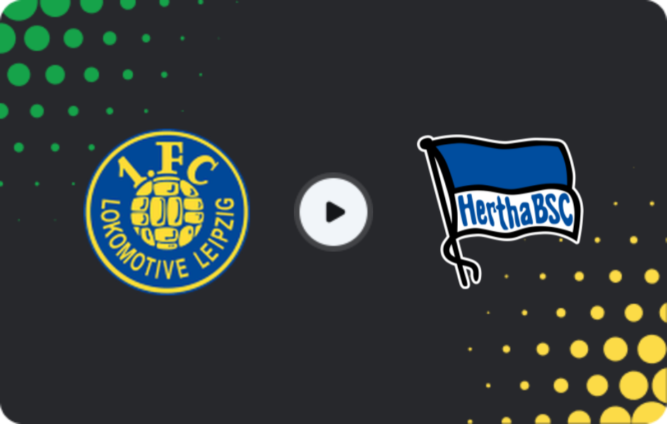 Where to watch Lokomotive Leipzig — Hertha II, Regionalliga - Nordost, 15.03.2026
