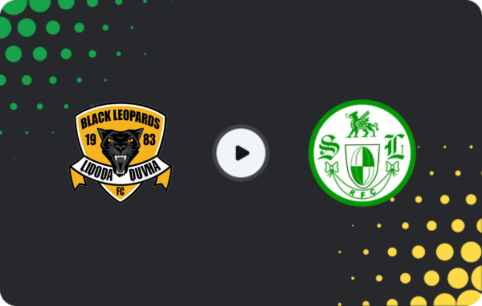 Where to watch Black Leopards — Leicesterfield, 1st Division, 15.03.2026