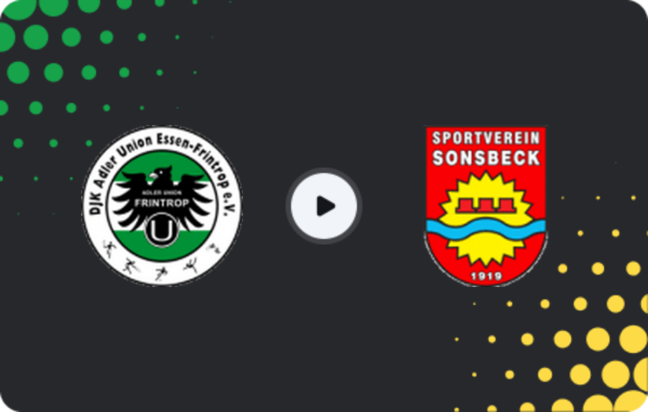 Where to watch Union Frintrop — Sonsbeck, Oberliga - Niederrhein, 15.03.2026