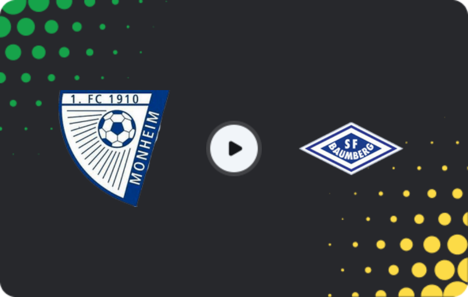 Where to watch Monheim — SF Baumberg, Oberliga - Niederrhein, 15.03.2026