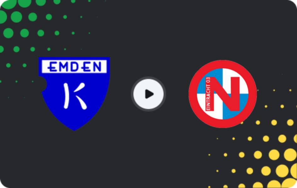 Where to watch Kickers Emden — Eintracht Norderstedt, Regionalliga - Nord, 15.03.2026