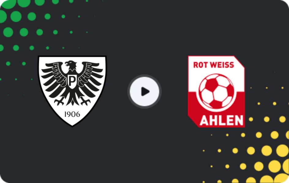 Where to watch Preußen Münster II — Rot Weiss Ahlen, Oberliga - Westfalen, 15.03.2026