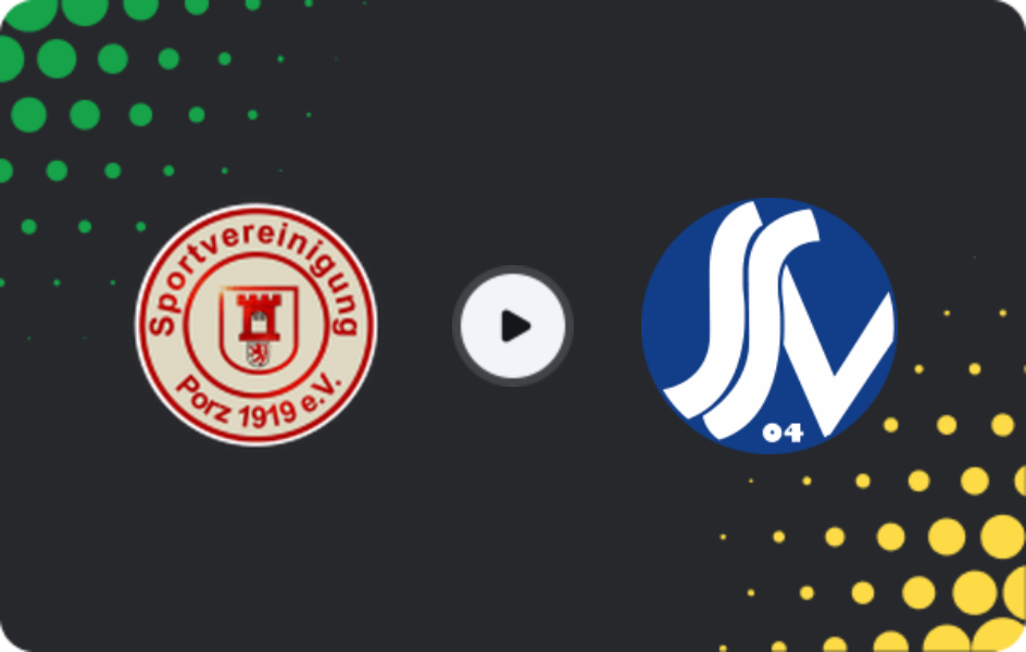 Where to watch Porz — Siegburger SV, Oberliga - Mittelrhein, 15.03.2026