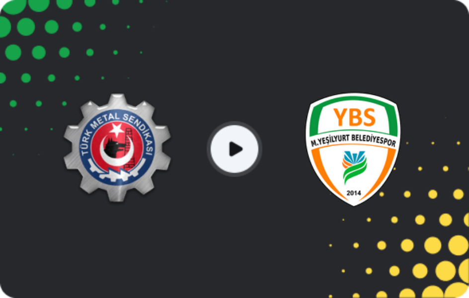 Where to watch Türk Metal 1963 — Yeşilyurt Belediyespor, 3. Lig - Group 2, 15.03.2026