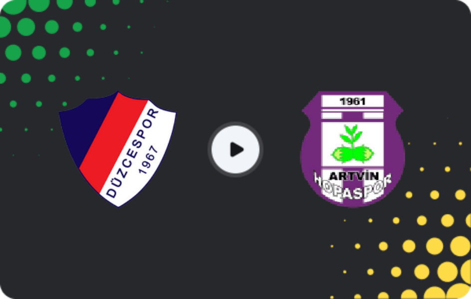 Where to watch Düzcespor — Artvin Hopaspor, 3. Lig - Group 3, 15.03.2026