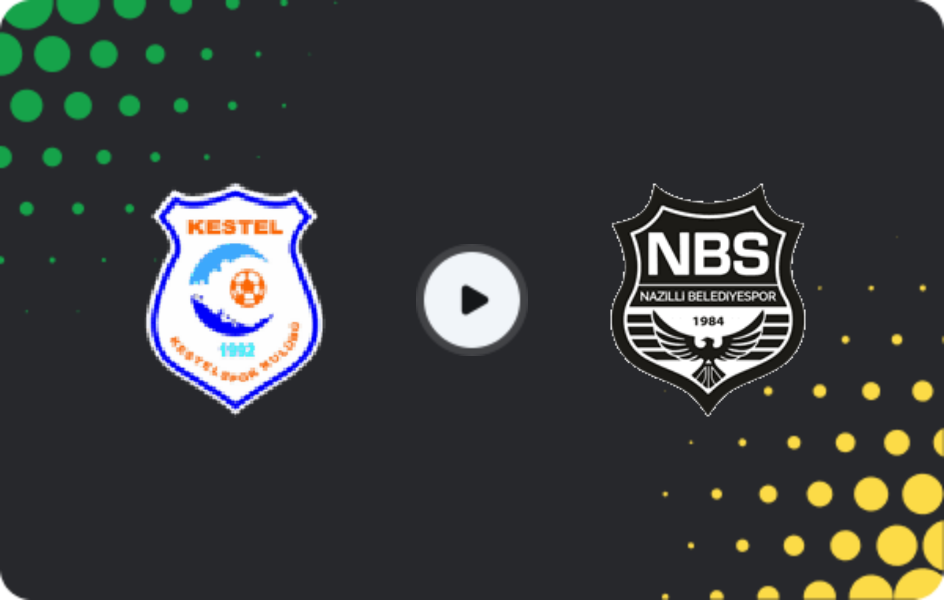 Where to watch Kestelspor — Nazilli Belediyespor, 3. Lig - Group 4, 15.03.2026
