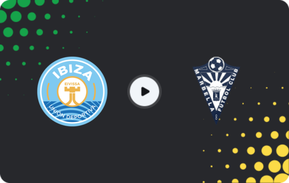 Where to watch Ibiza — Marbella, Primera Federación – Group 2, 15.03.2026