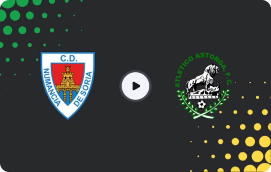 Where to watch Numancia — Atlético Astorga, Segunda Federación – Group 1, 15.03.2026