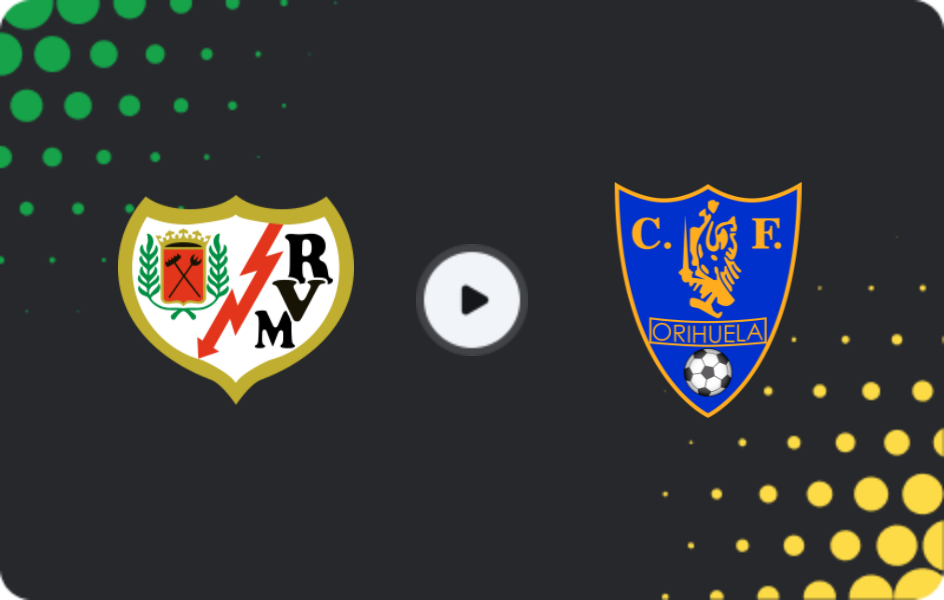 Where to watch Rayo Vallecano II — Orihuela, Segunda Federación - Group 5, 15.03.2026