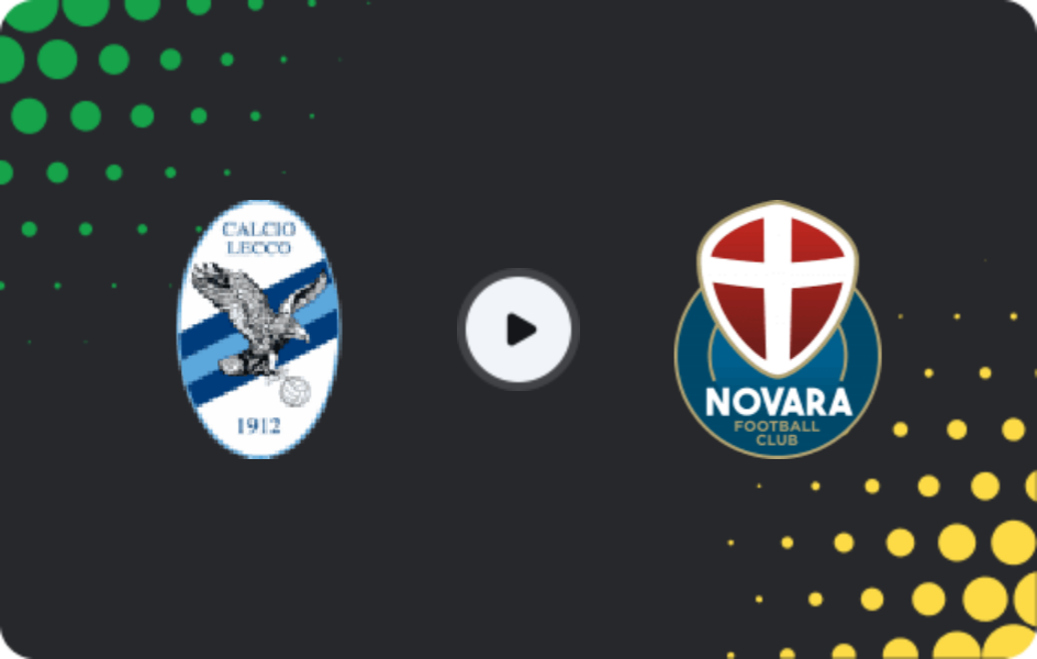 Where to watch Lecco — Novara, Serie C - Girone A, 15.03.2026