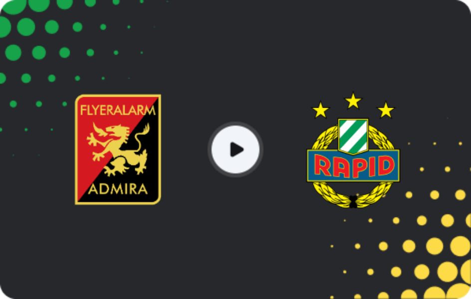 Where to watch Admira Wacker — Rapid Wien II, 2. Liga, 20.03.2026