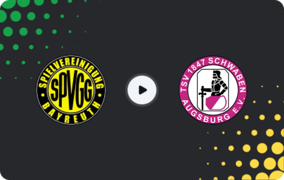 Where to watch Bayreuth — Schwaben Augsburg, Regionalliga - Bayern, 20.03.2026
