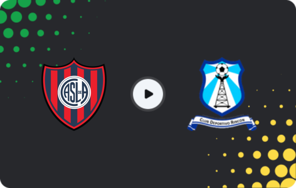 Where to watch San Lorenzo — Deportivo Rincon, Copa Argentina, 20.03.2026