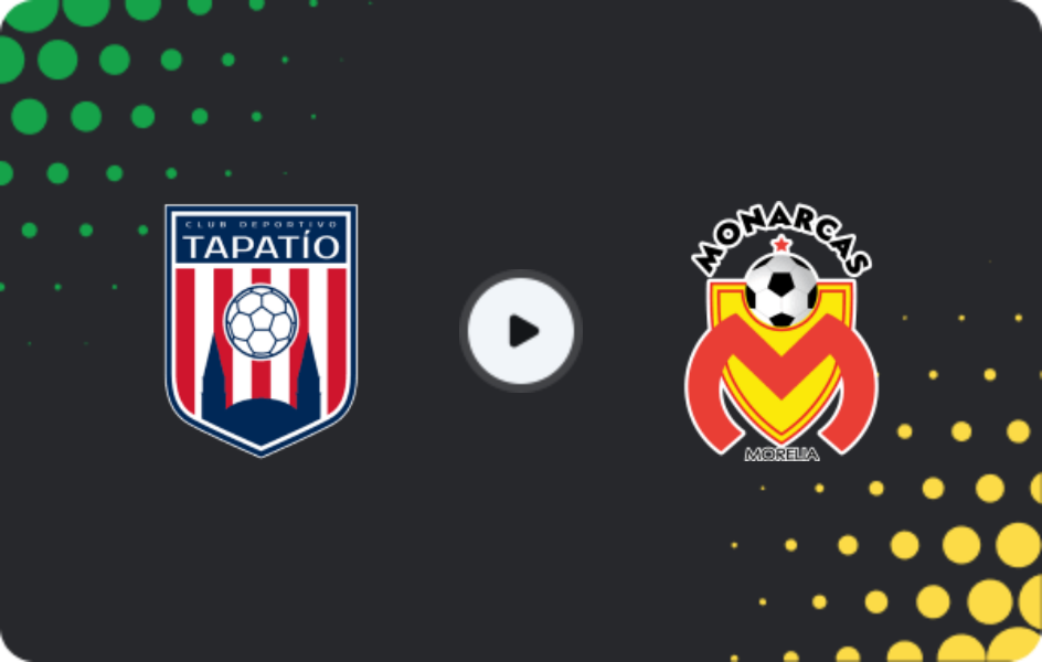 Where to watch Tapatío — Monarcas, Liga de Expansión MX, 23.03.2026