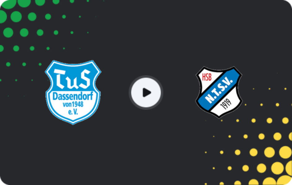 Where to watch Tus Dassendorf — Niendorfer TSV, Oberliga - Hamburg, 21.03.2026