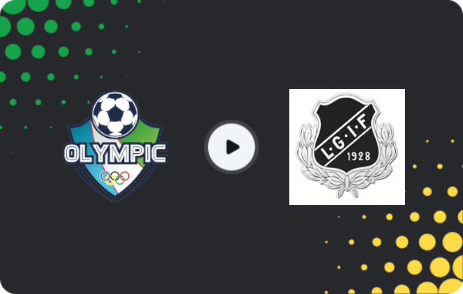 Where to watch Olympic — Lindome, Friendlies Clubs, 21.03.2026