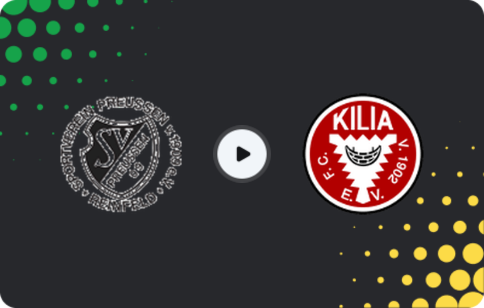 Where to watch Preußen Reinfeld — Kilia Kiel, Oberliga - Schleswig-Holstein, 21.03.2026
