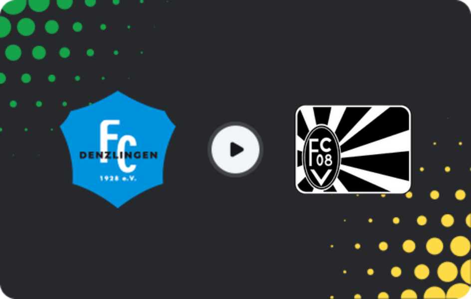 Where to watch Denzlingen — FC 08 Villingen, Oberliga - Baden-Württemberg, 21.03.2026