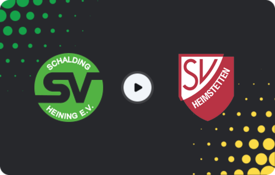 Where to watch Schalding-Heining — Heimstetten, Oberliga - Bayern Süd, 21.03.2026