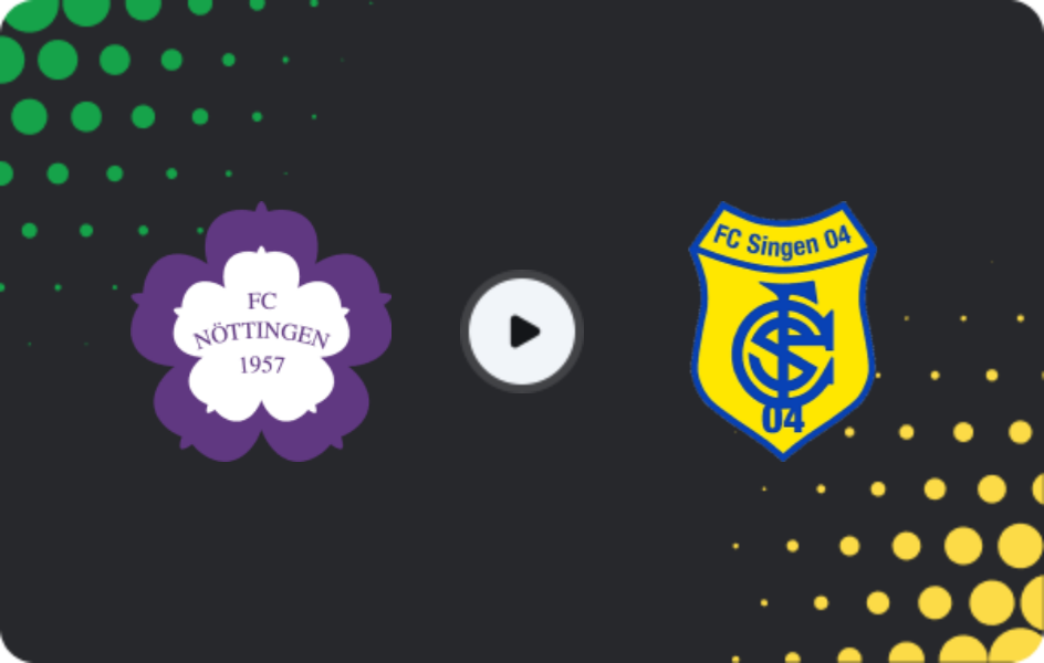Where to watch FC Nöttingen — TSV Singen, Oberliga - Baden-Württemberg, 21.03.2026