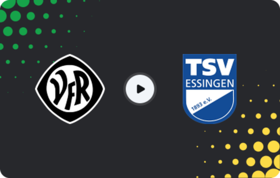 Where to watch VfR Aalen — Essingen, Oberliga - Baden-Württemberg, 21.03.2026