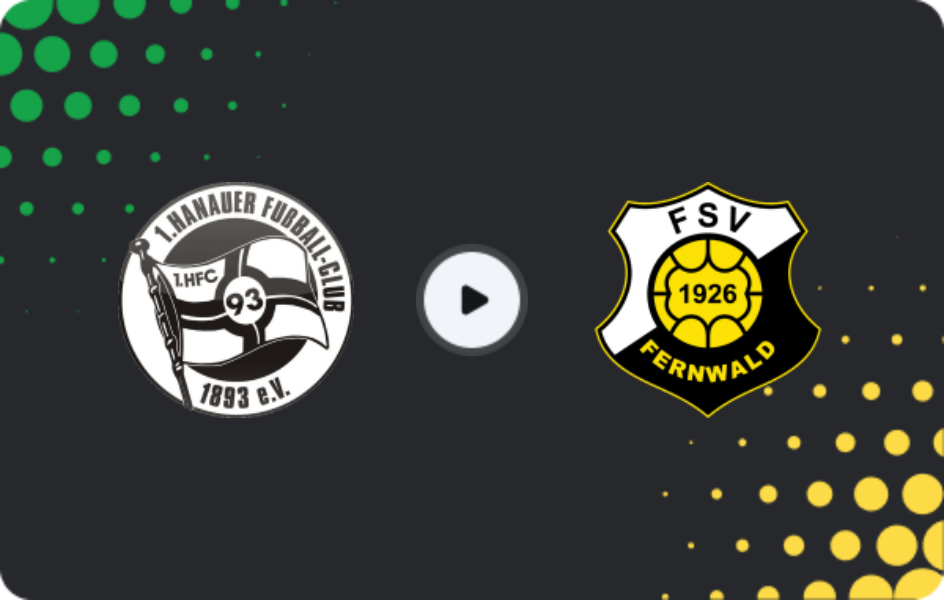 Where to watch Hanau 93 — Fernwald, Oberliga - Hessen, 21.03.2026