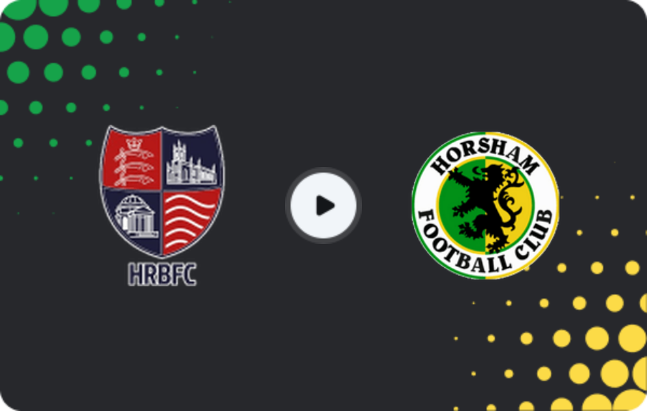 Where to watch Hampton & Richmond — Horsham, National League - South, 21.03.2026