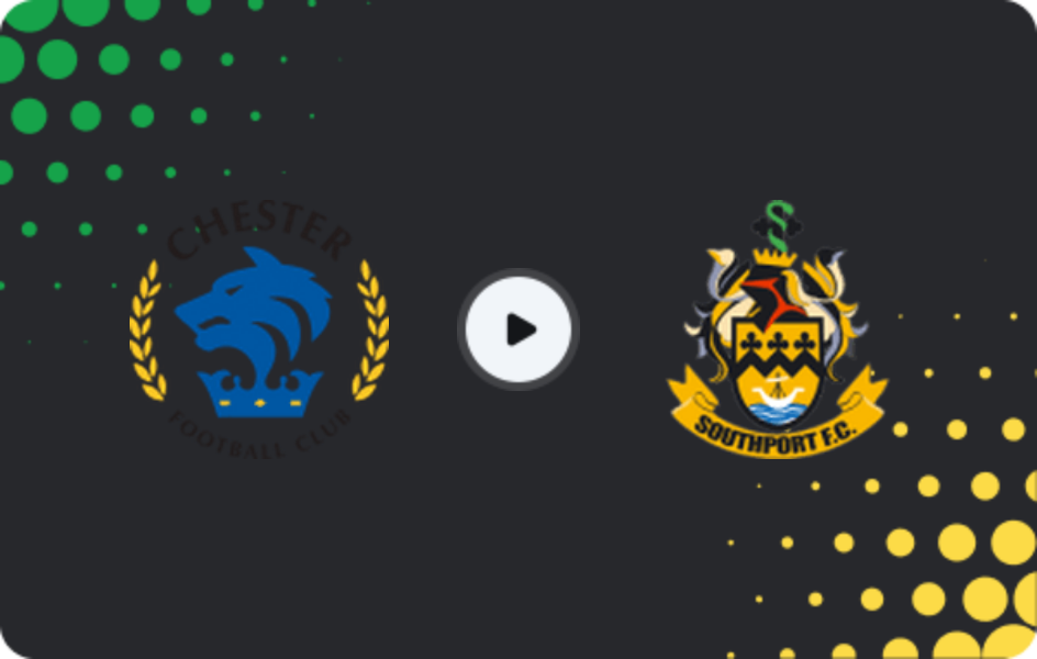 Where to watch Chester — Southport, National League - North, 21.03.2026