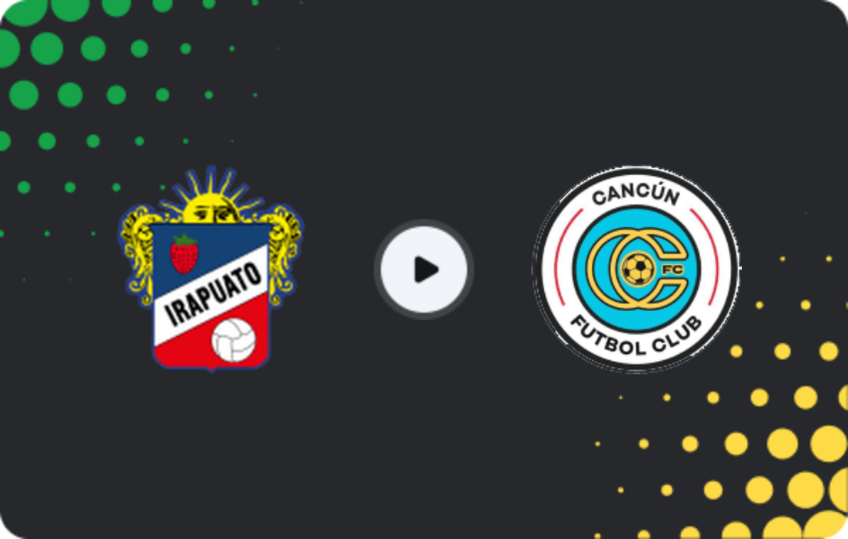 Where to watch Irapuato — Cancún, Liga de Expansión MX, 22.03.2026