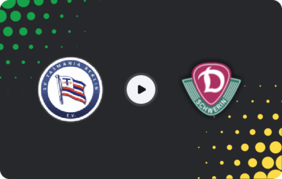 Where to watch Tasmania Berlin — Dynamo Schwerin, NOFV-Oberliga Nord, 22.03.2026