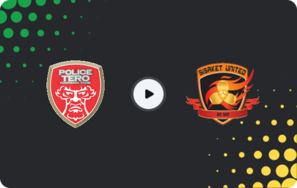 Where to watch Police Tero — Sisaket United, League 2, 22.03.2026