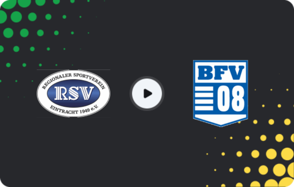 Where to watch RSV Eintracht — Bischofswerdaer FV, NOFV-Oberliga Süd, 22.03.2026