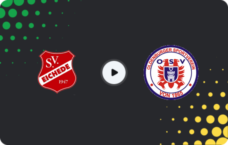 Where to watch SV Eichede — Oldenburger SV, Oberliga - Schleswig-Holstein, 22.03.2026