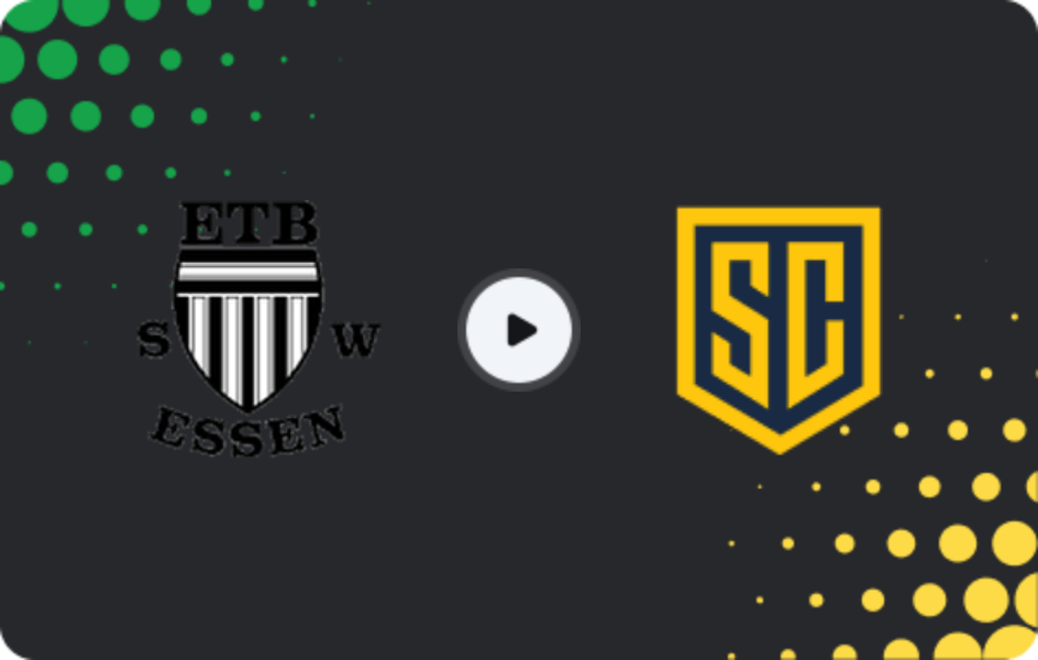 Where to watch SW Essen — SC St. Tönis, Oberliga - Niederrhein, 22.03.2026