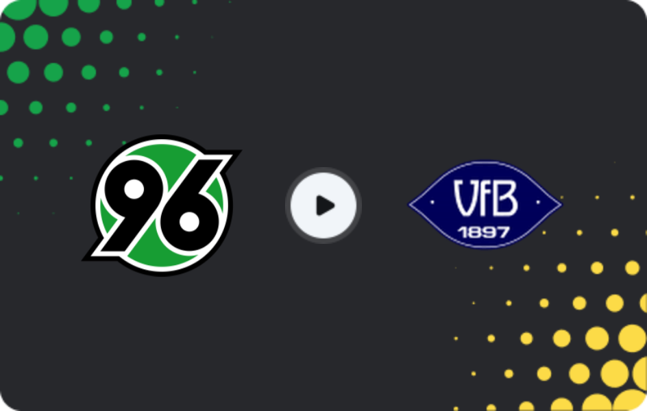 Where to watch Hannover II — VfB Oldenburg, Regionalliga - Nord, 22.03.2026