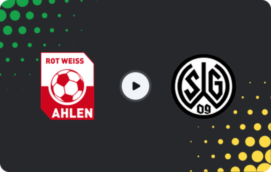 Where to watch Rot Weiss Ahlen — SG Wattenscheid 09, Oberliga - Westfalen, 22.03.2026