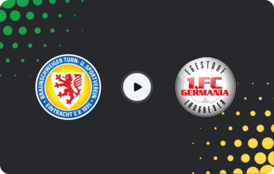Where to watch Eintracht Braunschw. II — Germania Egestorf, Oberliga - Niedersachsen, 22.03.2026