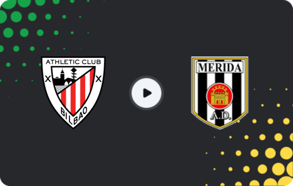 Where to watch Athletic Club II — Mérida AD, Primera Federación – Group 1, 22.03.2026
