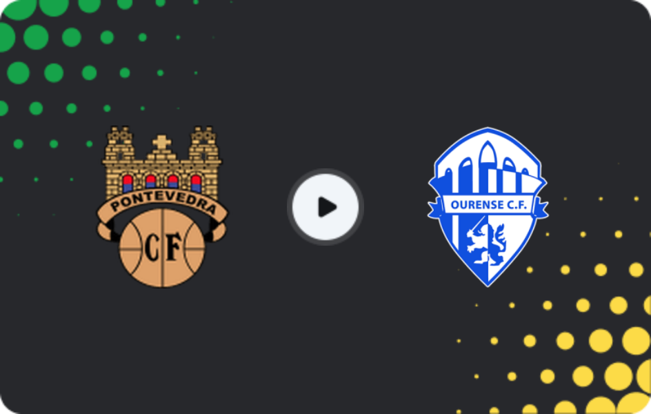 Where to watch Pontevedra — Ourense CF, Primera Federación – Group 1, 22.03.2026