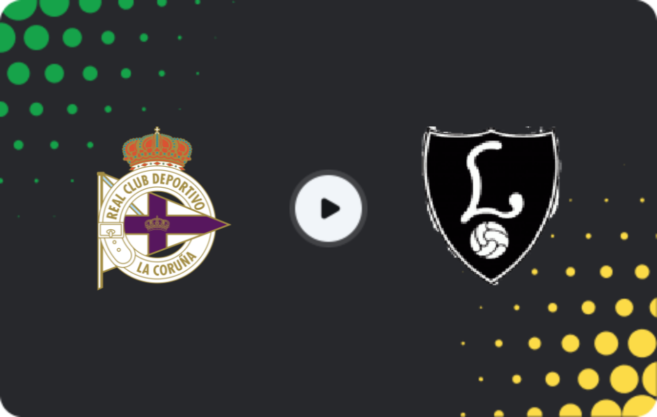 Where to watch Deportivo La Coruña II — Lealtad, Segunda Federación – Group 1, 22.03.2026