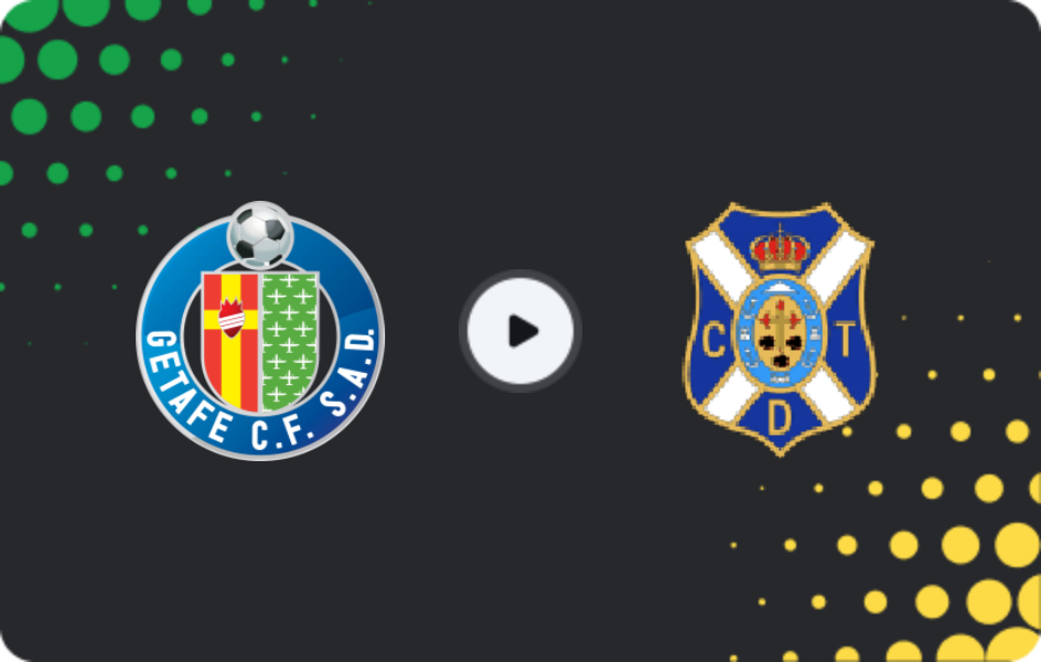 Where to watch Getafe II — Tenerife II, Segunda Federación - Group 5, 22.03.2026