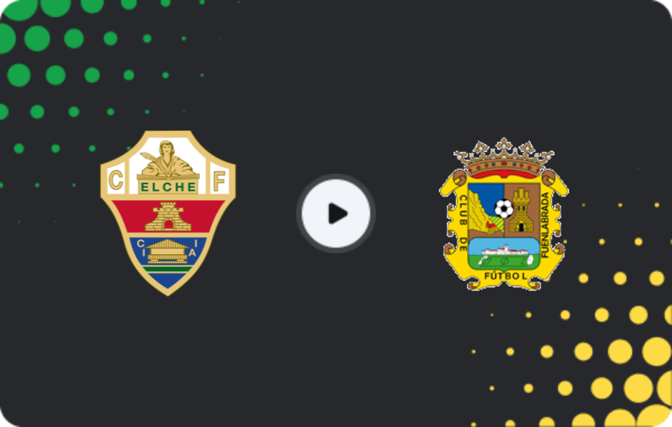 Where to watch Elche II — Fuenlabrada, Segunda Federación - Group 5, 22.03.2026