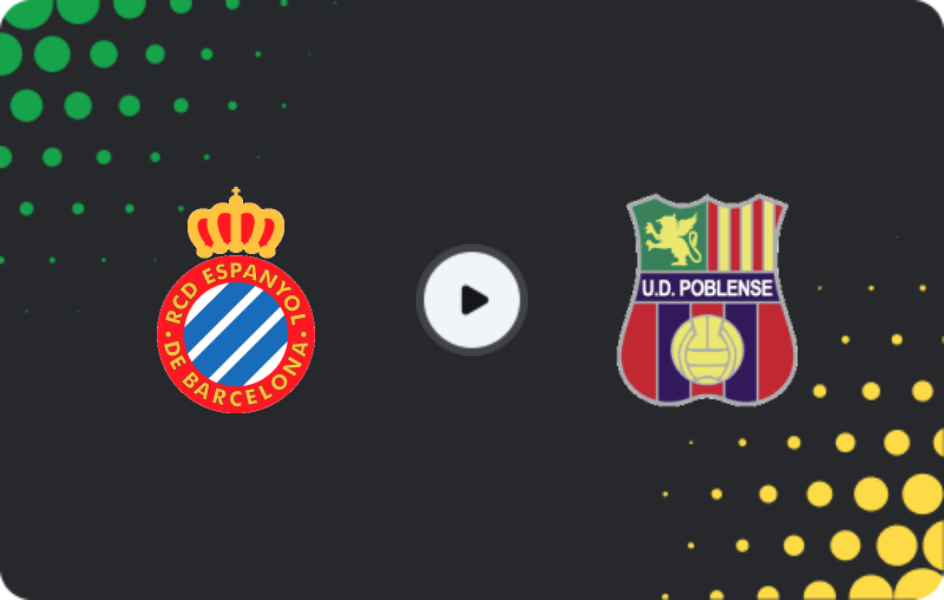Where to watch Espanyol II — Poblense, Segunda Federación - Group 3, 22.03.2026