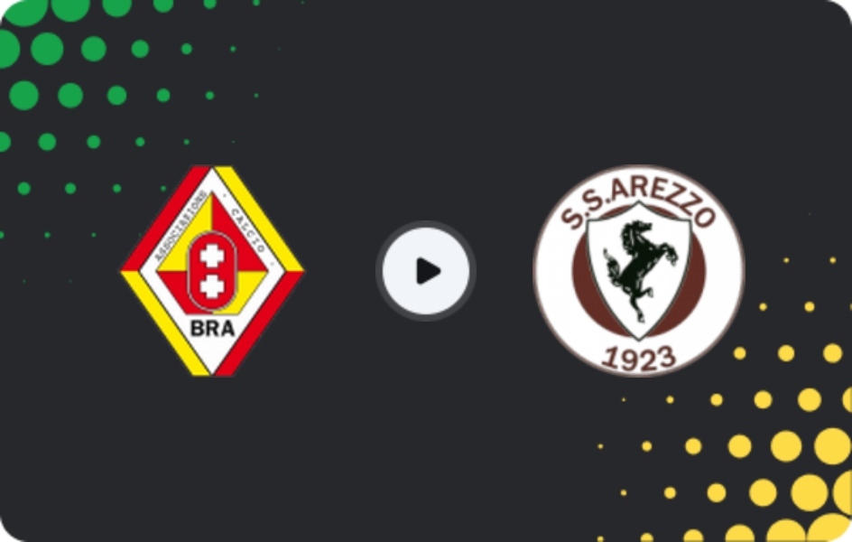 Where to watch Bra — Arezzo, Serie C - Girone B, 22.03.2026
