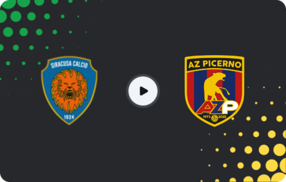 Where to watch Siracusa — AZ Picerno, Serie C - Girone C, 22.03.2026