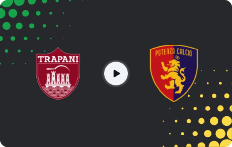 Where to watch Trapani 1905 — Potenza, Serie C - Girone C, 22.03.2026